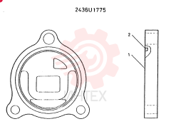 SECTION  ASSY, SPACER 2436U1775