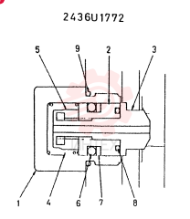 HYDRAULIC VALVE 2436U1772