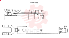 CYLINDER 2438U852