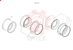 WHEEL REF ITEM 1 TO 4