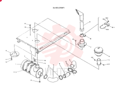 AIR CLEANER GROUP CONSISTS OF REF1 TO 19