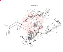 HYDR LINES, MISSION CONSISTS OF REF 1 TO 35 24100J1556F4