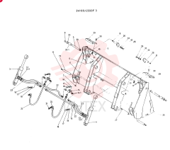 BUCKET ASSY INCL.  1TEM  3 TO 33