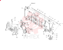 Схема (LK300A) - WHEEL LOADER ASN RL2001 (1/03-12/03) 2412U44F1