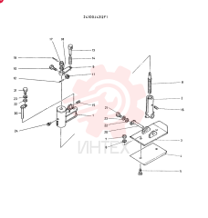 Схема (LK300A) - WHEEL LOADER ASN RL2001 (1/03-12/03) 24100J4312F1