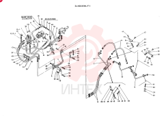 HYDR LINES INCL.ITEM   1 TO 55