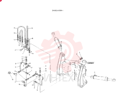 PIPING ASSY CONSISTS OF REF 1 TO 18