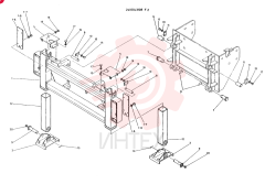 OUTRIGGER ASSY CONSISTS OF REF 1 TO 21