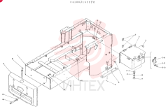 FRAME GROUP, REF. CONSISTS OF REF 1-18