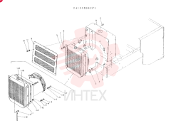 RADIATOR GROUP CONSISTS OF REF 1 TO 11