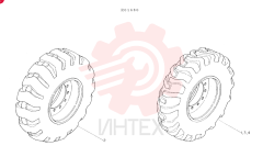 TIRE, CONSISTS OF REF 1 TO 4
