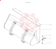 BUCKET GROUP, CONSISTS OF REF 1 TO 4