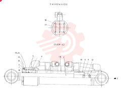 CYLINDER 2438U410D2