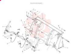 BUCKET ASSY, CONSISTS OF REF 1 TO 20