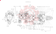 Схема (LK300) - WHEEL LOADER BTW RL1223 - RL2000 (1/03-12/03) 2438U310 (2)