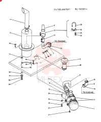 Схема (LK300A) - WHEEL LOADER ASN RL2703 (1/03-12/03) 24100J5975F1