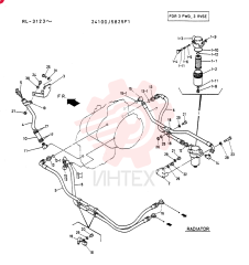HYDR LINES, MISSION 24100J5825F1
