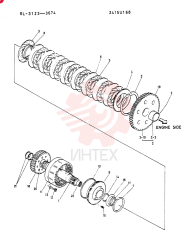 Схема (LK300A) - WHEEL LOADER ASN RL2703 (1/03-12/03) 2415U168