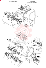 GEAR  ASSY (FOR 3 FWD. 3 RVSE),  (VB0612-30902-1)