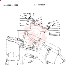 Схема (LK300A) - WHEEL LOADER ASN RL2703 (1/03-12/03) 24100N933F4