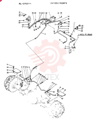LINES, RE. BRAKE 24100J1508F5