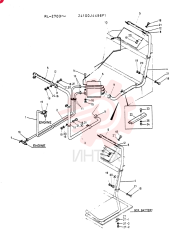 Схема (LK300A) - WHEEL LOADER ASN RL2703 (1/03-12/03) 24100J4496F1