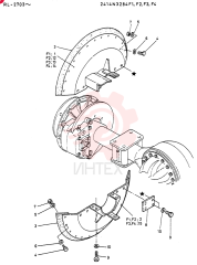 COVER  ASSY  RL2703, Serial Range: -RL3728