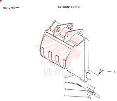 BUCKET  GROUP 24100N1757F2