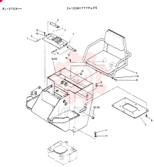 SEAT ACCESSORY 24100N1777F4