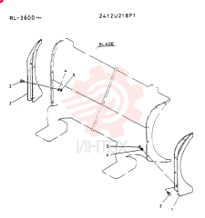EDGE ASSY, SIDE 2412U218F1