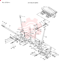 Схема (LK300A) - WHEEL LOADER ASN RL2703 (1/03-12/03) 24100J3109F2