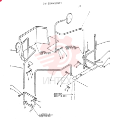 Схема (LK400) - WHEEL LOADER ASN RA1003 (1/03-12/03) 24100N4539F1