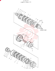 Схема (LK400) - WHEEL LOADER ASN RA1003 (1/03-12/03) 2415U177