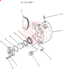 BRAKE ASSY. 2415U165F1