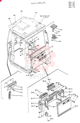CAB   ASSY, Serial Range: RA.1288--1 2427U375F4 (2)