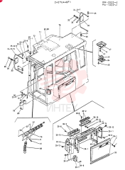 CAB ASSY(2-SEAT) 2427U446F1 (3)