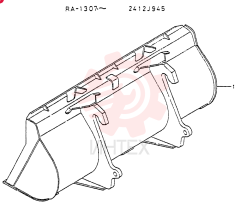 BUCKET ASSY, QUICK 2412J945