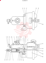 BRAKE CYLINDER 2438U819
