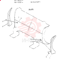 EDGE ASSY, SIDE 2412U218F1