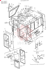 CAB   ASSY   (2-SEAT), Serial Range: RA.1243--1312 2427U354F1 (2)