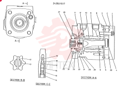 HYDRAULIC STEERING 2436U1617