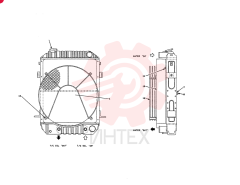 RADIAT0R ASSY, Start Serial: 4501-