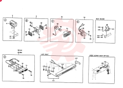 BRACKET, LAMP, Start Serial: 4501 KL40968-21470 (2)