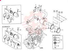 Схема (LK450) - MARK II WHEEL LOADER ASN RL04501 (1/93-12/06) KL50101-02650