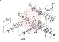 DIFFERENTIAL ASSY, Start Serial: 4501- KL37301-20480