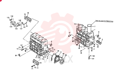 BLOCK ASSY.CYLINDER, Start Serial: 7901