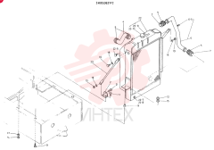 RADIATOR GROUP, CONSISTS OF REF 2 TO 24