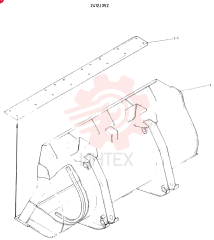 BUCKET, SEMI-ROCK, CONSISTS OF REF 1