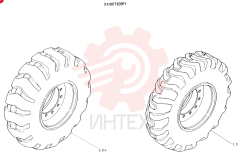 TIRE, CONSISTS OF REF 1 TO 5
