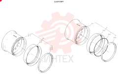 WHEEL, CONSISTS OF REF 1 TO 3